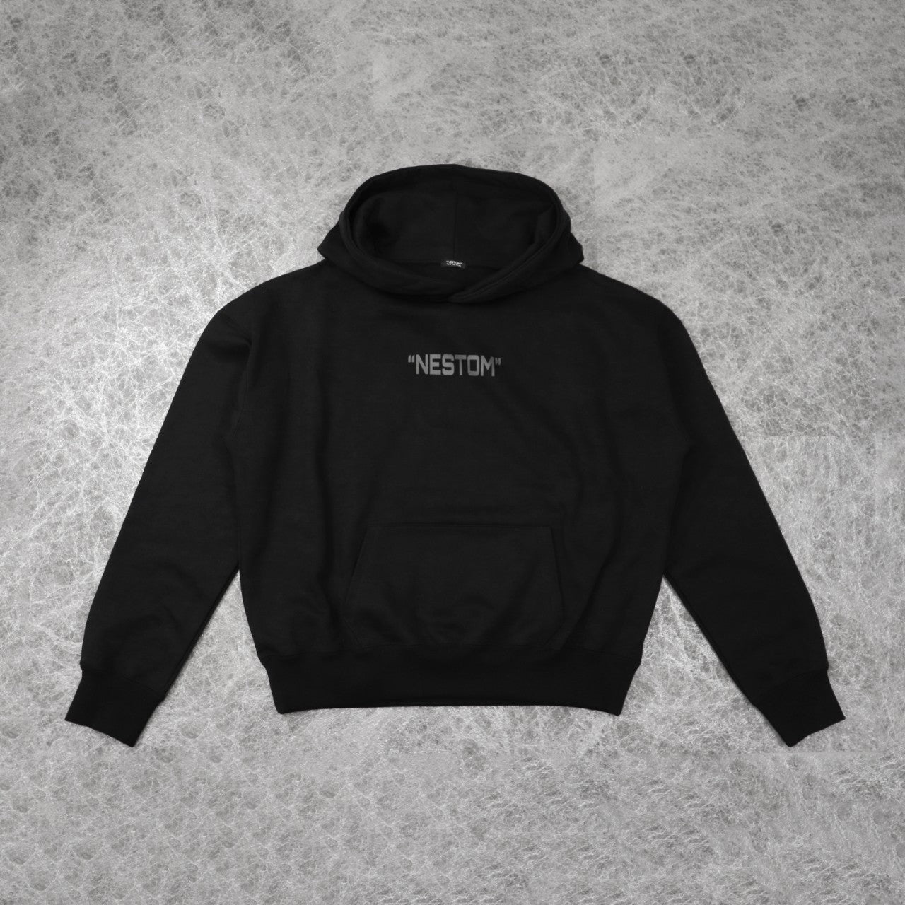 LONG SLEEVE HOODIE / BLACK